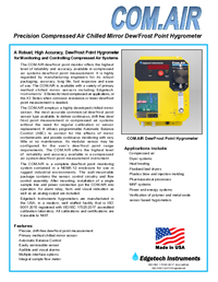 Thumbnail of document Data Sheet - Com.Air DP Monitor for Compressed Air Systems